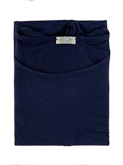 EGI Damen-Tanktop mit breiter Schulter, Cashmere Ultra Light, Blau L-XL von EGI