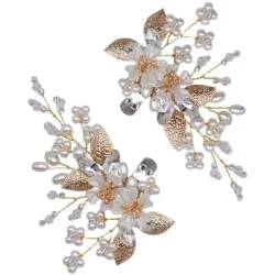 EGLUCK 1 Paar Strass-Schuh-Clips, Schnallen, Kristall-Blumen-Schuh-Charms, Ornamente, Hochzeit, Party, Stiefel, Dekoration für Frauen und Mädchen von EGLUCK