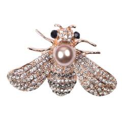 EGLUCK Metall-Insekten-Schuhzubehör, glitzernde Strass-Perlen-Schuhdekoration für Frauen und Mädchen, Party-Geschenk von EGLUCK