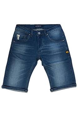 EGOMAXX Herren Jeans Shorts Kurze Cargo Sommer Hose Bermuda Casual, Farben:Dunkelblau, Größe:30W von EGOMAXX