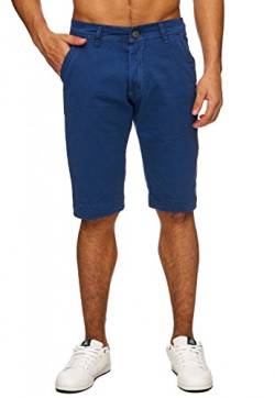 EGOMAXX Shorts Kurze Sommer Chino Hose Freizeit Bermuda Jeans Shorts, Farben:Blau, Größe:32W von EGOMAXX