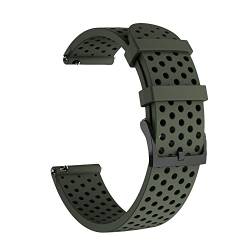 EGSDSE 20 mm Smartwatch-Armband für Garmin Venu SQ Vivoactive 3 Vivomove HR, weiches Silikonband, Forerunner 245M 158 55 Uhrenarmband, For Move 3, Achat von EGSDSE