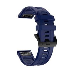 EGSDSE Bedrucktes Smartwatch-Armband für Garmin Fenix 7 7X 6 6X Pro 5X 5 Plus 3 3HR VERTIX Epix Gen 2 Schnellverschluss-Armband aus Silikon (Farbe: S, Größe: für Epix Gen 2-Instinct2) von EGSDSE