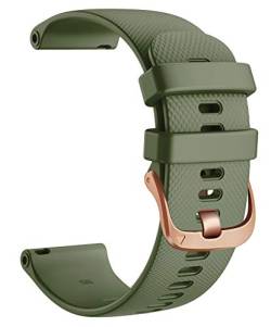 EGSDSE Silikon-Ersatzarmband für Garmin Venu/Approach S40 Vivomove HR Venu SQ Armband für Vivoactive 3 4 Watch Band 18 20 22 mm, For Gear S3 Frontier, Achat von EGSDSE