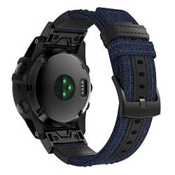 EGSDSE Smartwatch-Armband für Garmin Fenix 6X 5X 3 3HR Descent MK1 Schnellverschluss-Armband aus Nylon für Fenix 6X Pro D2 Correa, For MK1 or D2, Achat von EGSDSE