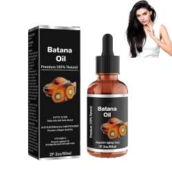 Batana-Öl Bio für gesundes Haar, fördert das Wohlbefinden der Haare für Männer und Frauen, verbessert das Haar Glättungsöl, 60 ml, Geschenk für Weihnachten (1 Stück) von EHOTER
