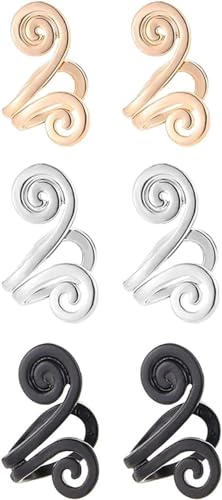 EHOTER Akupressur Schlankheits Ohrringe Magnetische Lymphdrainage Ohrringe Mag Studs zum Abnehmen Non-Piercing Ohrringe Ohrklammer Schmuck für Frauen Muttertag Mädchen Geschenk (A+B+C) von EHOTER