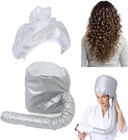 Netz Plopping Kappe zum Trocknen von lockigem Haar Net Plopping Cap Bonnet Verstellbare Haartrockenhauben Netzhaube Haarnetz mit Kordelzug Netzkappe Damen Frauen Mädchen Geschenk (C,Einheitsgröße) von EHOTER