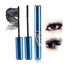 Prime Lash Mascara für ältere Frauen Verlängerungs- und Volumen-Mascara Schwarze Wimperntusche für Länge und Volumen False Lash Effect Mascara Wimpernserum Senioren Damen Geschenk (2PCS) von EHOTER