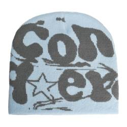 Y2k Slouch Beanie Unisex Mütze Cap Winter Knit Skater Hip Hop Strickmützen Baumwolle Lustig Spider Hut für Herren Damen Teenager Outdoor Bekleidung Accessoires Geschenk (O,Einheitsgröße) von EHOTER