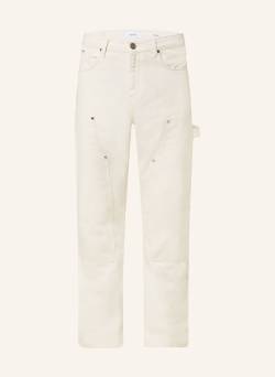 Eightyfive Cargojeans Straight Fit weiss von EIGHTYFIVE