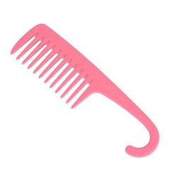Kamm Haarkamm Großer breiter Zahnkamm mit Griff Haarschnittkamm Salon Haarfarbe Stylingbürste Werkzeug Haarwerkzeuge Kämme (Color : B) von EINES