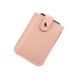 EIRZNGXQ Multi-Card Slots Bank Kreditkarte Brieftasche Mode Ultradünne Haspe Kartenetui Multifunktions Leder Karte D2I5 Geldbörse Business, rose von EIRZNGXQ