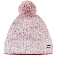 Eisbär Strickmütze Naja Pompon MÜ ardea-white-rot/mele von EISBÄR