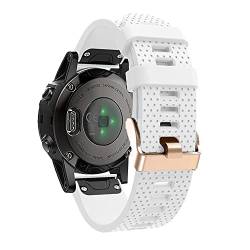 EKSIL Hot 20 mm Uhrenarmband für Garmin Fenix 5S/Fenix 5S Plus/Fenix 6S Smartwatch-Armband, Silikon, Easyfit, 20mm For Fenix 6S Pro, Achat von EKSIL