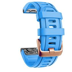 EKSIL Hot 20 mm Uhrenarmband für Garmin Fenix 5S/Fenix 5S Plus/Fenix 6S Smartwatch-Armband, Silikon, Easyfit, For Fenix 5S, Achat von EKSIL