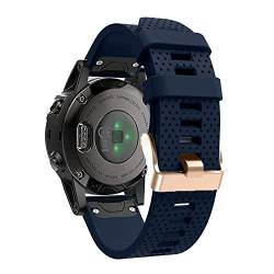 EKSIL Hot 20 mm Uhrenarmband für Garmin Fenix 5S/Fenix 5S Plus/Fenix 6S Smartwatch-Armband, Silikon, Easyfit, For Fenix 6S, Achat von EKSIL