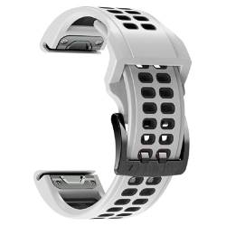 EKSIL Smartwatch-Armband für Garmin Fenix 6x 5x 6 6XPro 5 5Plus 935 945, 26 mm, 22 mm, Silikon, Easyfit-Armband für Fenix 7, 7 x, 22mm Approach S60 S62, Achat von EKSIL