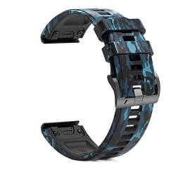 EKSIL Smartwatch-Armband für Garmin Fenix 7X 7 6X Pro 5X 3 HR Enduro Silikon Leder Schnellverschluss Armband Fenix 6 Pro 5 Plus, 26mm Fenix 3 HR D2, Achat von EKSIL