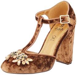 EL CABALLO Damen Zapato de Fiesta Anzur Schuhe, braun, 36 EU von EL CABALLO