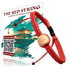 ElcoRDONROT Armband für Damen und Herren, Legende aus rotem Faden, originelles Geschenk für Paare von EL CORDON ROJO