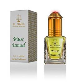 Musc Ismael 5ml Parfum Duft - El Nabil Misk Musk Moschus Parfümöl für MANN & HERREN - Ätherische Essenzen Natur Pefumes Oil Attar Scent von EL NABIL
