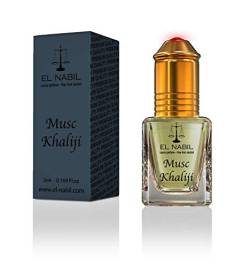 Musc Khaliji 5ml Parfum Duft - El Nabil Misk Musk Moschus Parfümöl für MANN & HERREN von EL NABIL