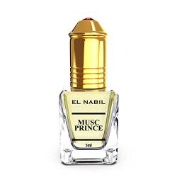 Musc Prince 5ml Parfum Duft - El Nabil Misk Musk Moschus Parfümöl für MANN & HERREN - Ätherische Essenzen Natur Perfume Oil Attar Scent von EL NABIL