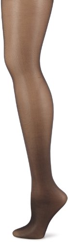 Elbeo Damen PH 20 Seidenmatt Feinstrumpfhose, Transparent, Schwarz (3800 schwarz), 40/42 von ELBEO