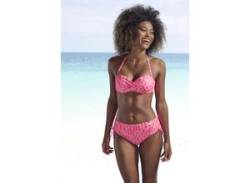 Bügel-Bandeau-Bikini-Top ELBSAND "Letra" Gr. 36, Cup A, orange (koralle) Damen Bikini-Oberteile Ocean Blue von ELBSAND