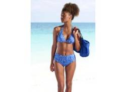 Bügel-Bikini-Top ELBSAND "Letra" Gr. 36, Cup D, blau Damen Bikini-Oberteile Ocean Blue von ELBSAND