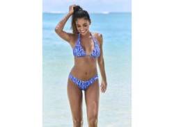 Triangel-Bikini-Top ELBSAND "Letra" Gr. 40, Cup C/D, blau Damen Bikini-Oberteile Ocean Blue von ELBSAND
