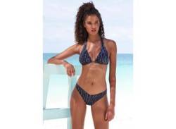 Triangel-Bikini-Top ELBSAND "Letra" Gr. 40, Cup C/D, schwarz Damen Bikini-Oberteile Ocean Blue von ELBSAND