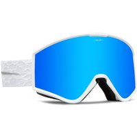 ELECTRIC KLEVELAND.S Schneebrille 2024 matte white nuron/blue chrome von ELECTRIC