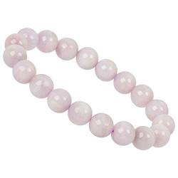 ELEDORO PowerBead Damen-Armband Stretch aus Edelstein Perlen 10mm Kunzit rosa für Damen von ELEDORO