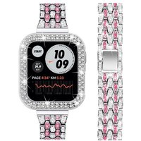 ELEKIN Smartwatch-Armband Watch Armband+Schutzhülle für Apple iWatch 45mm 44mm 42mm 41mm 40mm von ELEKIN