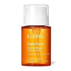 Elemis Superfood Fruchtessig flüssiges Leuchten,AHA Gesichts-Toner mit Präbiotikum,Erfrischungs-Toner für Helligkeit,Gleichgewicht und Peeling,Sanfter Haut-Toner für strahlende Haut,145 ml von ELEMIS