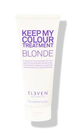 ELEVEN AUSTRALIA Keep My Colour Treatment Blonde | Sorgt für kühle Blondtöne durch reduzierung der Orange & Gelbpigmente im Haar - 200ml von ELEVEN AUSTRALIA