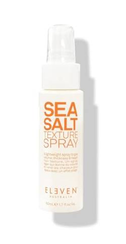 ELEVEN AUSTRALIA Sea Salt Texture Spray | Schafft den perfekten 'Beach Hair' Look, Bewahrt den natürlichen Schwung und die Struktur des Haars - 50ml von ELEVEN AUSTRALIA
