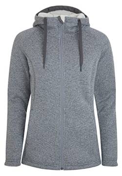 ELKLINE Damen Fleecejacke Fireplace 2014091, Größe:46, Farbe:lightgrey - offwhite von ELKLINE