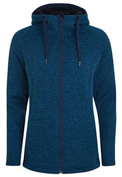 ELKLINE Damen Fleecejacke Fireplace 2014091, Größe:50, Farbe:blueshadow - black von ELKLINE