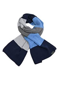 ELKLINE Damen Strickschal College | warmer Winterschal mit Streifen Schurwolle 8023073, Accessoires:One Size, Farbe:navy - denim von ELKLINE