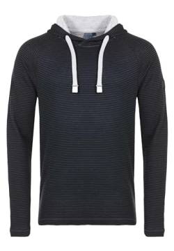 ELKLINE Herren Hoodie Memo | Streifen Kapuzenpullover 1031096, Farbe:Anthra - Black, Größe:XL von ELKLINE