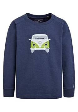 ELKLINE Kinder Sweatshirt Bullibus 3030021, Farbe:bluemelange, Größe:128-134 von ELKLINE