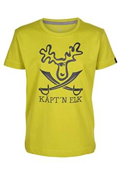 ELKLINE Kinder T-Shirt Schatzinsel 3041187, Farbe:Citronelle, Größe:128-134 von ELKLINE