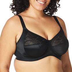 ELOMI Damen Cate Underwire Full Cup Banded Bra BH, schwarz, 80O EU von ELOMI