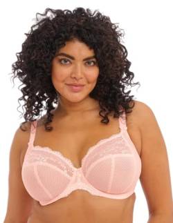 ELOMI Damen Charley Stretch Lace Underwire Plunge Bra Stiefe BH, Rosa-Ballet Pink, 85E von ELOMI