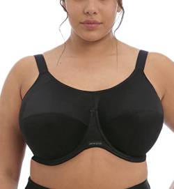 ELOMI Damen Plus Size Sport, Schwarz, 36GG von ELOMI