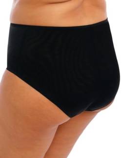 ELOMI Damen Sachi Slip mit vollständiger Be Unterwäsche im Bikini-Stil, Schwarzer Schmetterling, 3XL von ELOMI