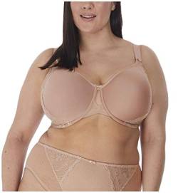 ELOMI Women's Plus Size Charley T-Shirt Seamless Breathable Spacer Underwire Bra, Fawn, 40FF von ELOMI